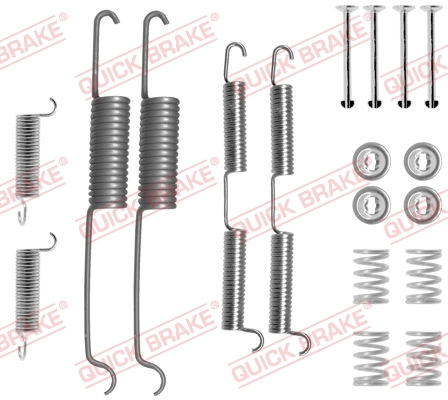 Accessory Kit, brake shoes